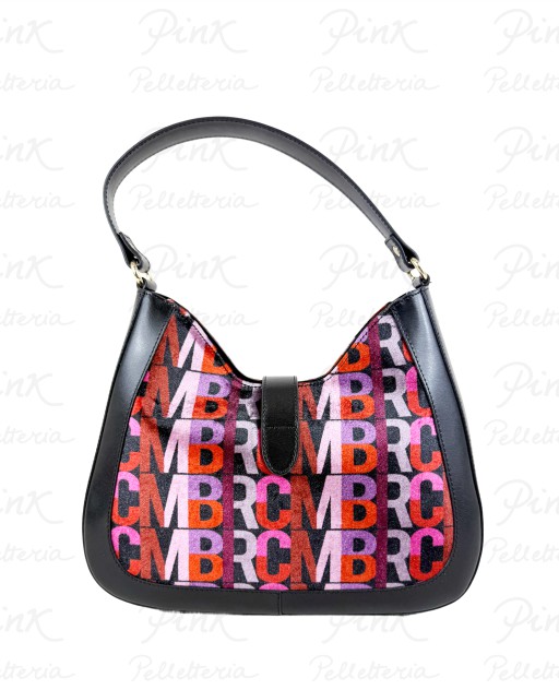 MBRC Velvet Hobo in Pelle + Velvet G153 Bordeaux