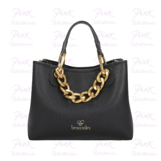 BRACCIALINI Beth Jewels Borsa a Mano c/Tracolla Media B18531-YY-100 Black