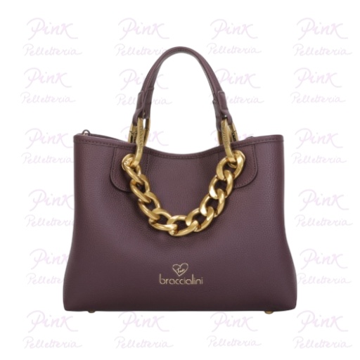 BRACCIALINI Beth Jewels Borsa a Mano c/Tracolla Media B18531-YY-404 Burgundy