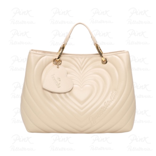 BRACCIALINI Beth Matelasse' Borsa a Mano c/Tracolla Grande B18550-YY-305 Beige