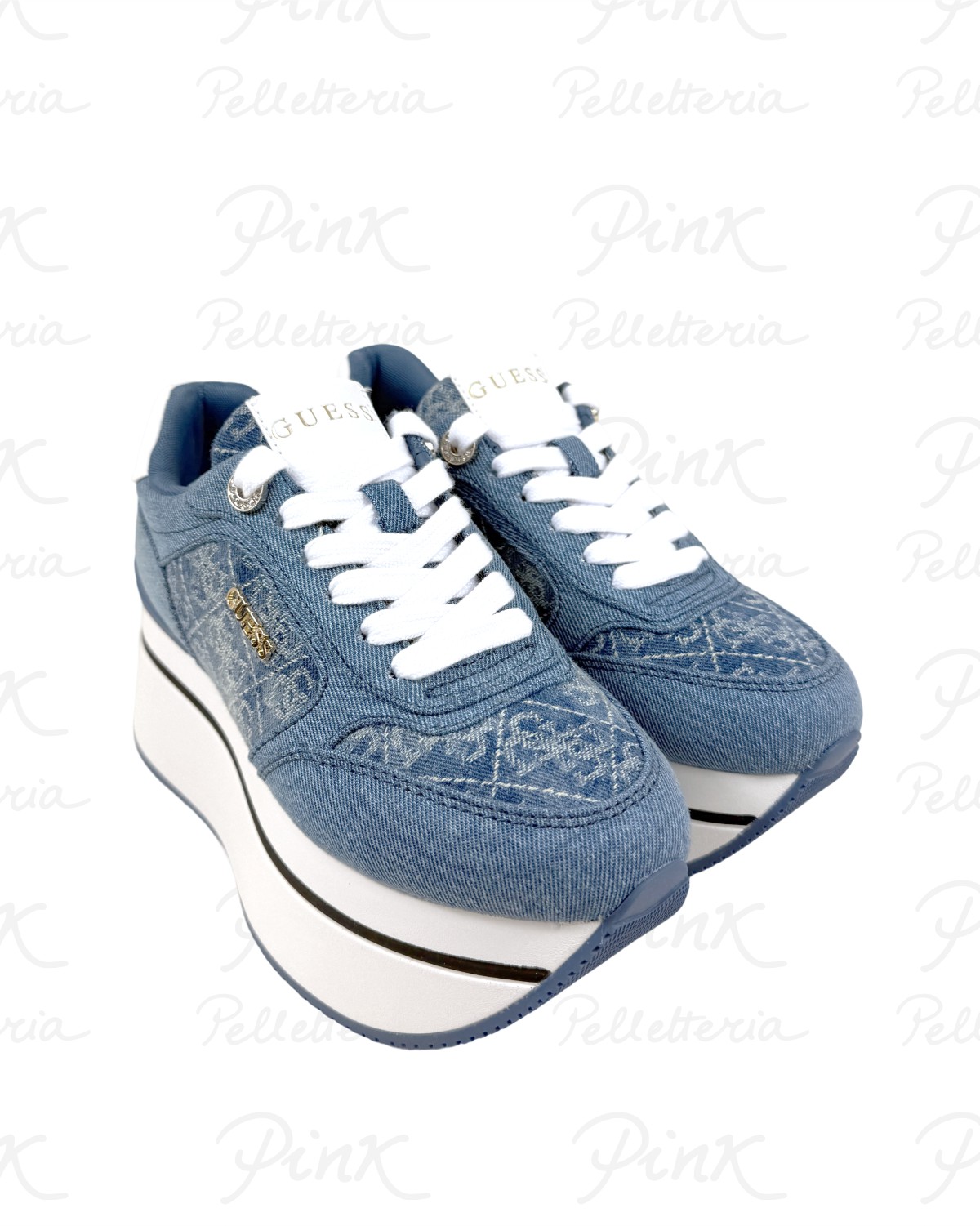 GUESS Camrio11 Footwear FLPC11FAL12 DENIM Denim