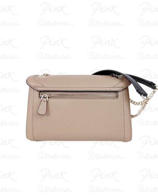 GUESS Noelle II Convertible Wbody Flap HWZG9672210 TNM Tan Multi