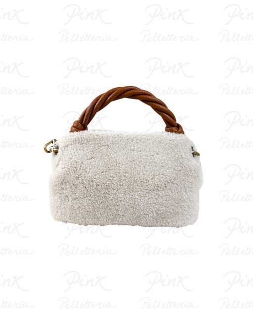 GUESS Shaida Top Handle Crossbody HWWB8143110 NTC NaturalCognac