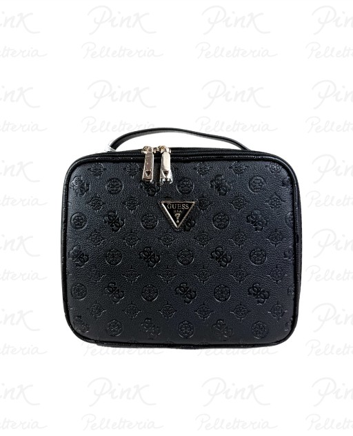 GUESS Wilder Cosmetic Organizer Case TWDP7452045 BLA Black