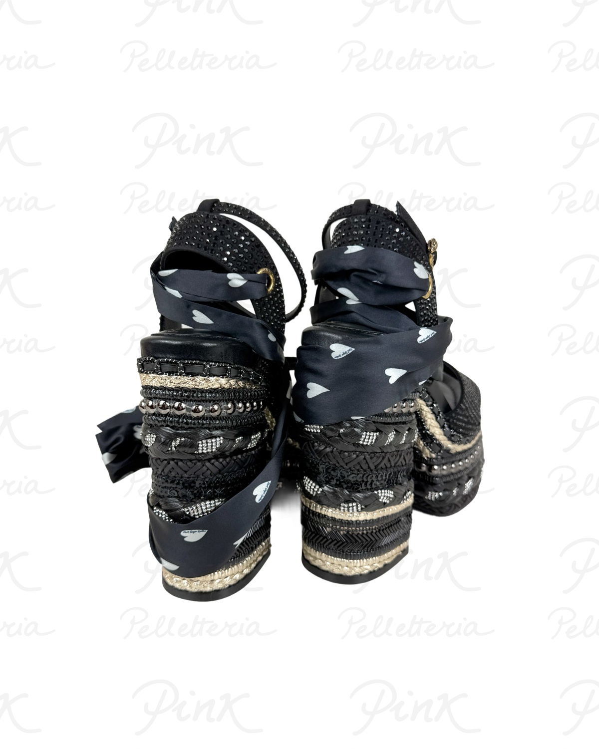 KURT GEIGER Casual 834 Sandalo Chelsea Scarf Platform 4352405609 Black