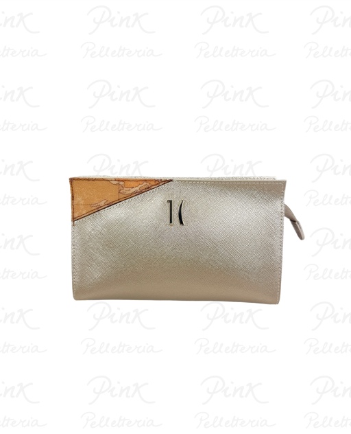 ALVIERO MARTINI PRIMA CLASSE Pearl City Pochette PP52 9913 411P Oro Chiaro Perlato