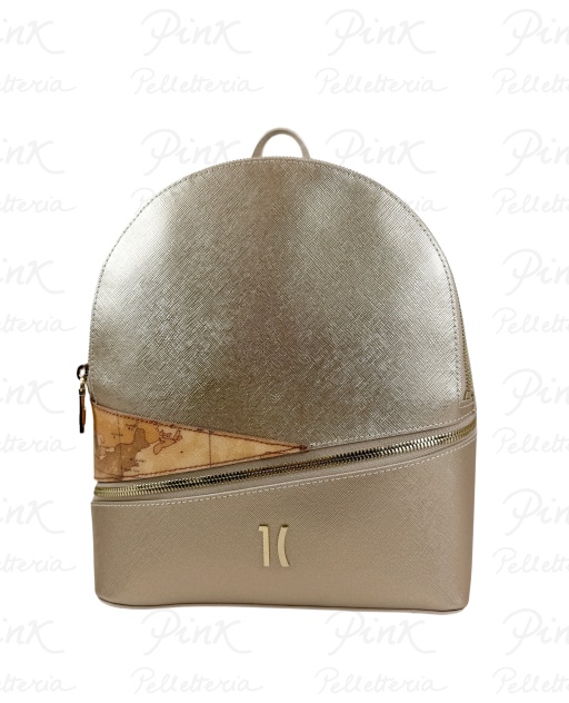 ALVIERO MARTINI PRIMA CLASSE Pearl City Zaino LE14 9913 411P Oro Chiaro Perlato