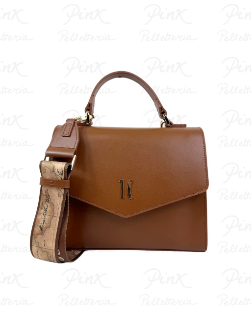 ALVIERO MARTINI PRIMA CLASSE Winter Lux Mini Tote LE08 8620 0548 Castagna