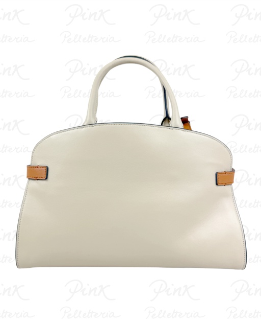 COCCINELLE Sabine New Tric Borsa 2 Manici Media E1ULC180401 Sands/Pearl/Crab