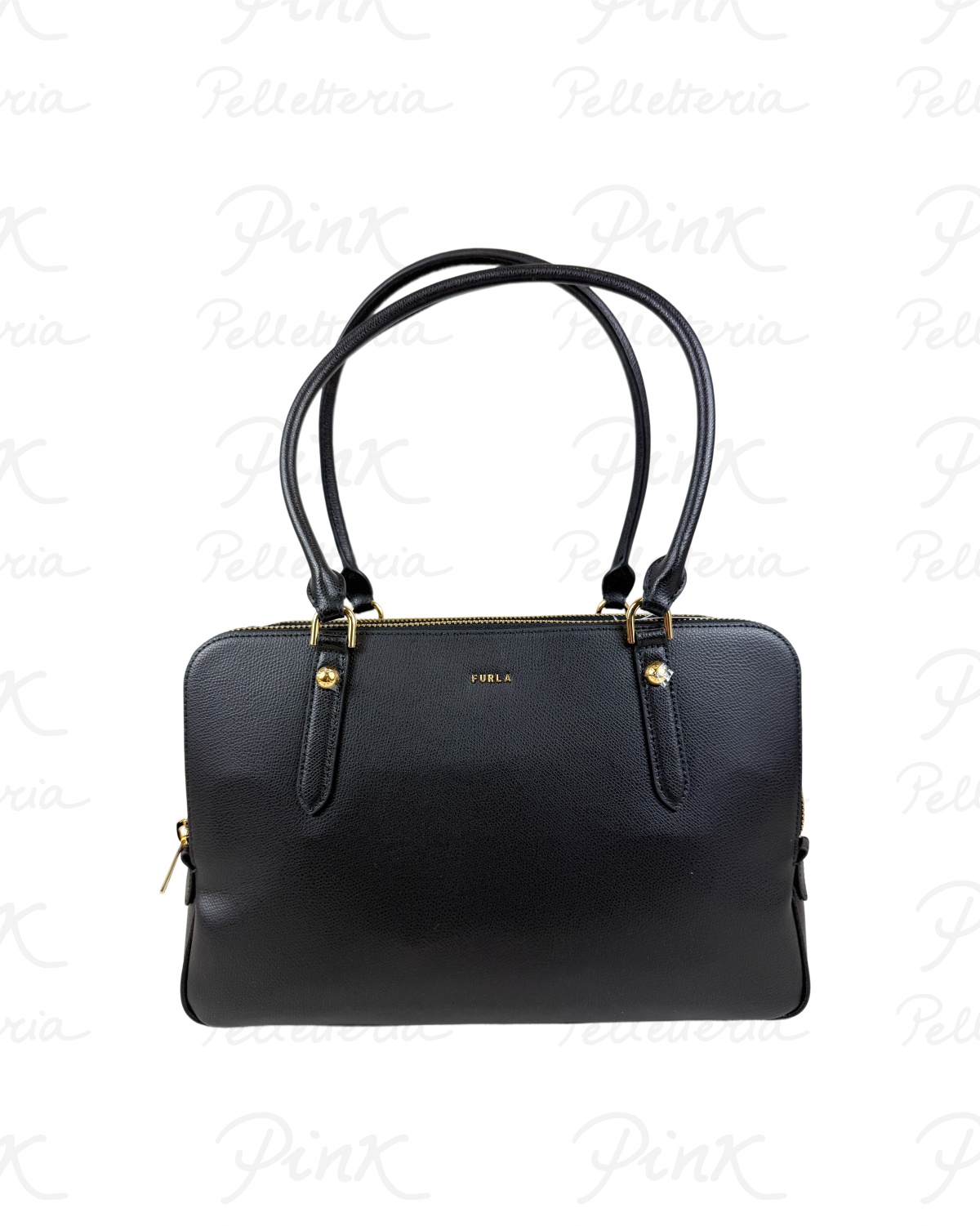 FURLA Giulia L Boston Bag WB01872-BX0460-O6000 Nero