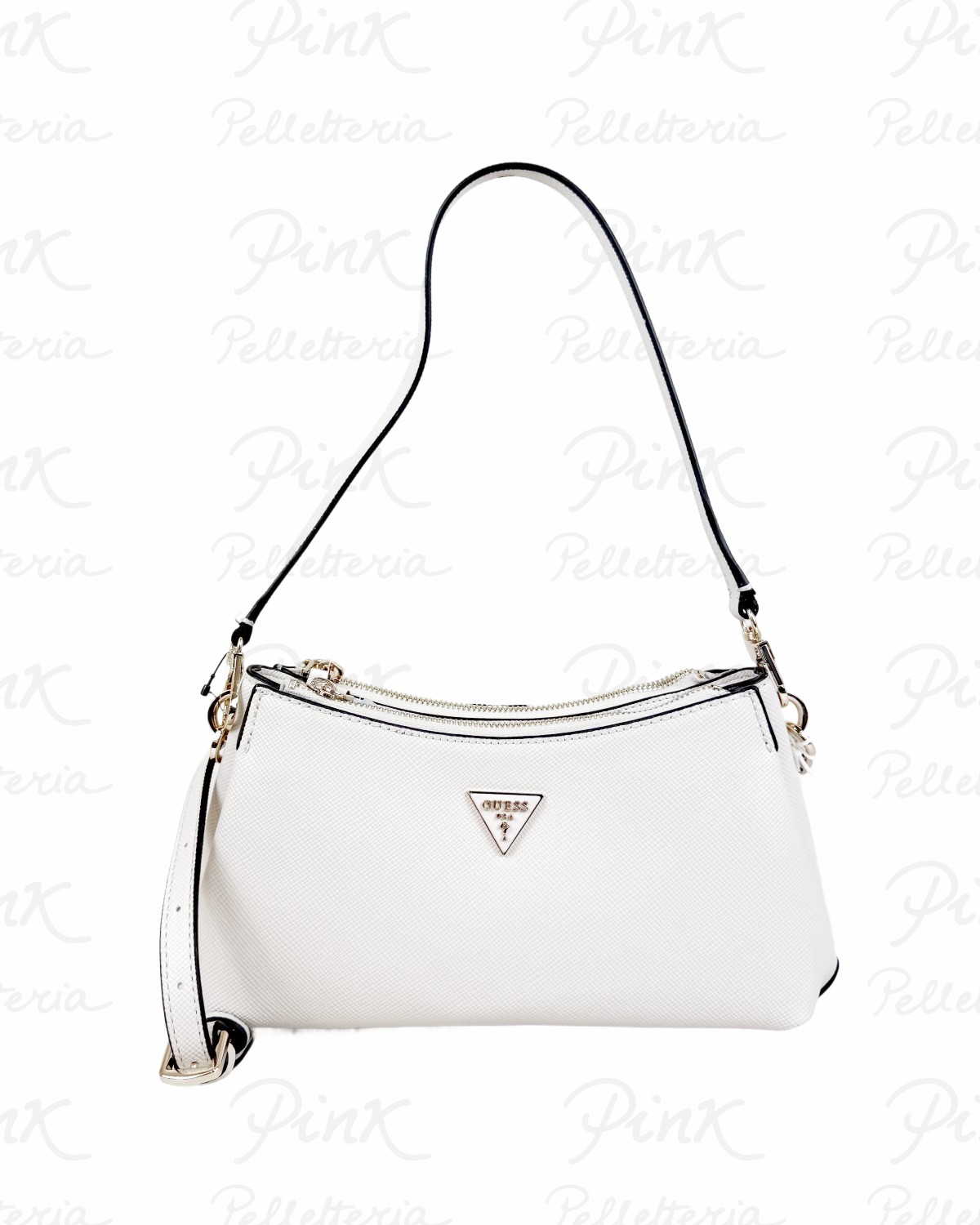 GUESS Noelle II 3 Comp. Shoulder Xbody HWZG9672730 BON Bone