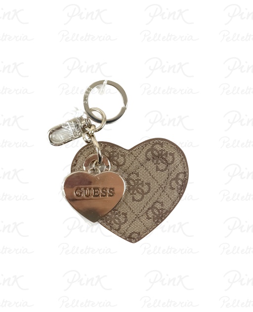 GUESS Yesba Keyring RW7543P6101 LTL Latte Logo