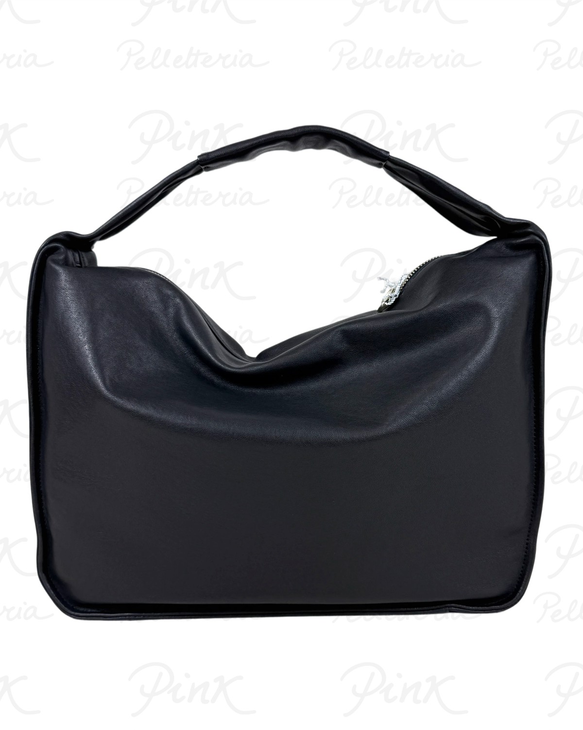 PATRIZIA PEPE Sacca L Soft in Pelle 8B0315 L177 K103 Nero