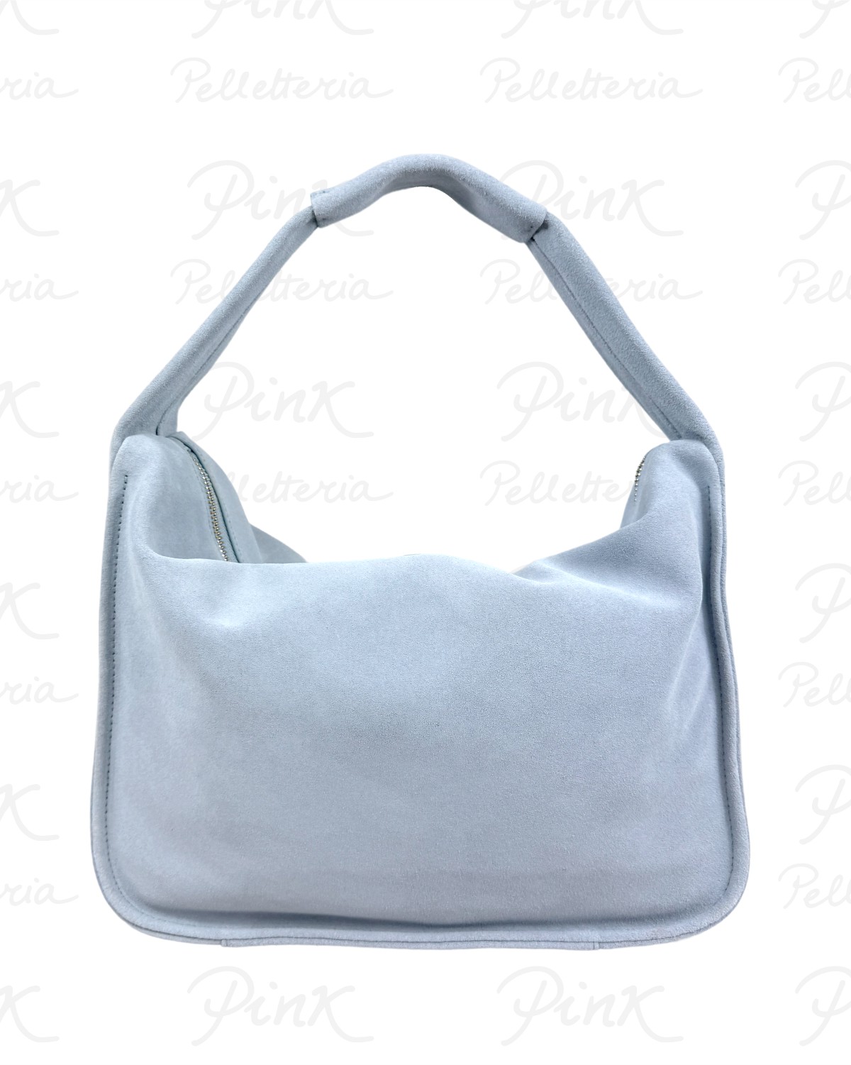 PATRIZIA PEPE Sacca M Soft in Suede 8B0314 L152 CB11 Sky