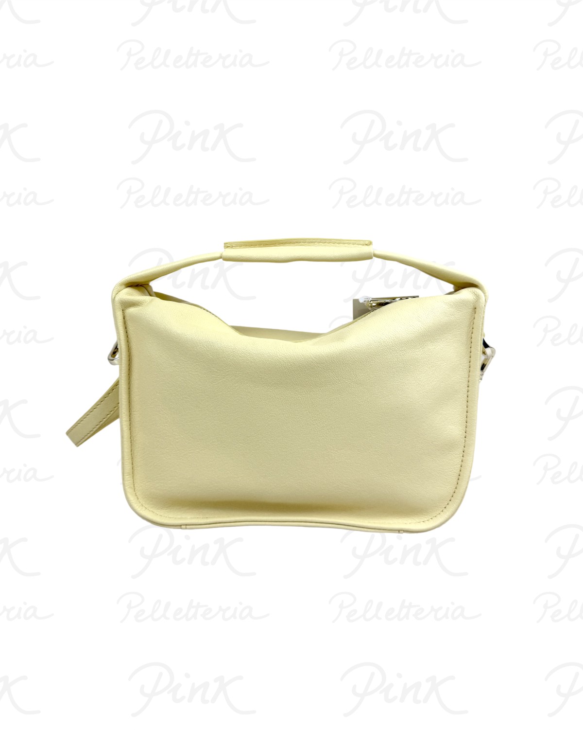 PATRIZIA PEPE Sacca S Soft in Pelle 8B0316 L177 Y478 Vanilla