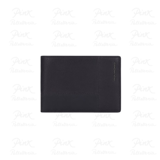 PIQUADRO Portafoglio uomo in pelle Nero PU1392W116R/N