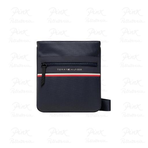 TOMMY HILFIGER Stripe Mini Crossover Space Blue  AM0AM10298 DW6