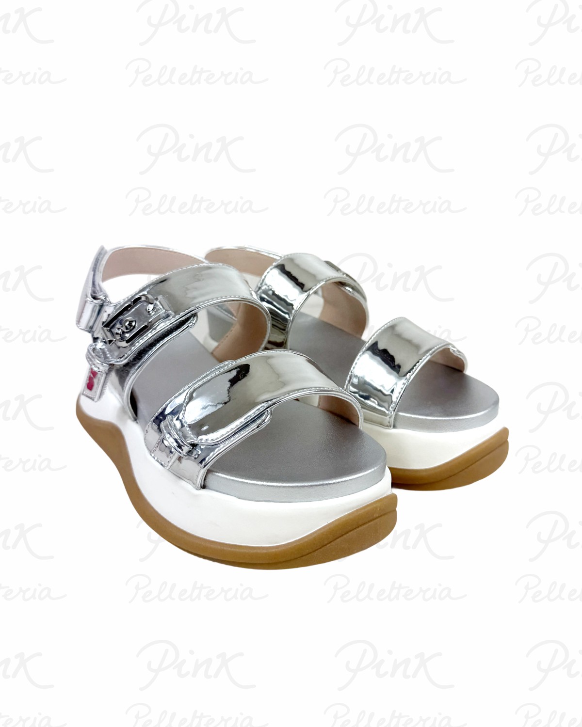 LIU JO Fiona 02 Sandal Mirror BA6087EX00100532 Silver