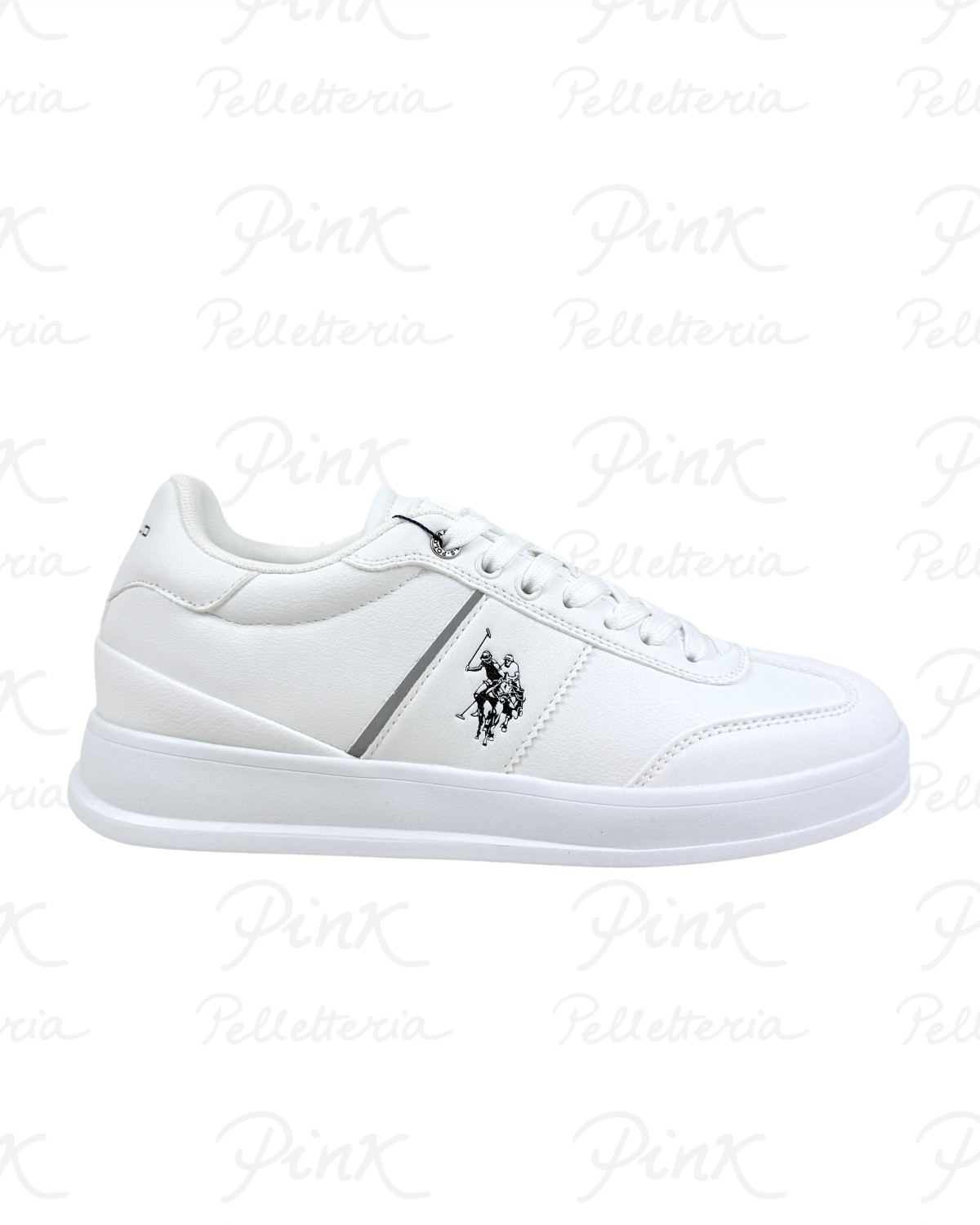 U.S. POLO ASSN. Campy Sneaker Man CAMPY004M6Y1 WHI White