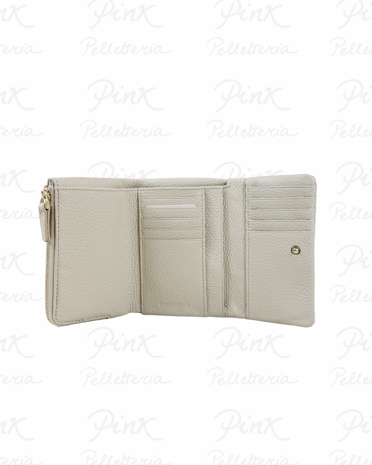 COCCINELLE C-Me Softy Portafoglio E2TBM11F601 N64 Sandshell