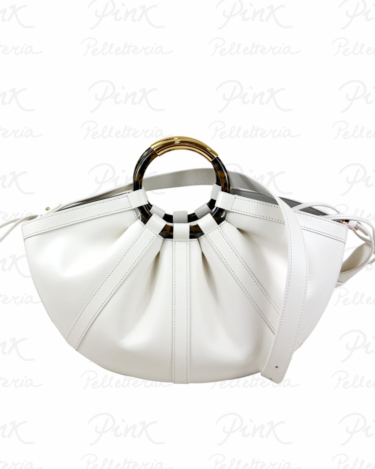 COCCINELLE Shell Borsa a Mano c/Tracolla E1U5A180101 N17 Pearl