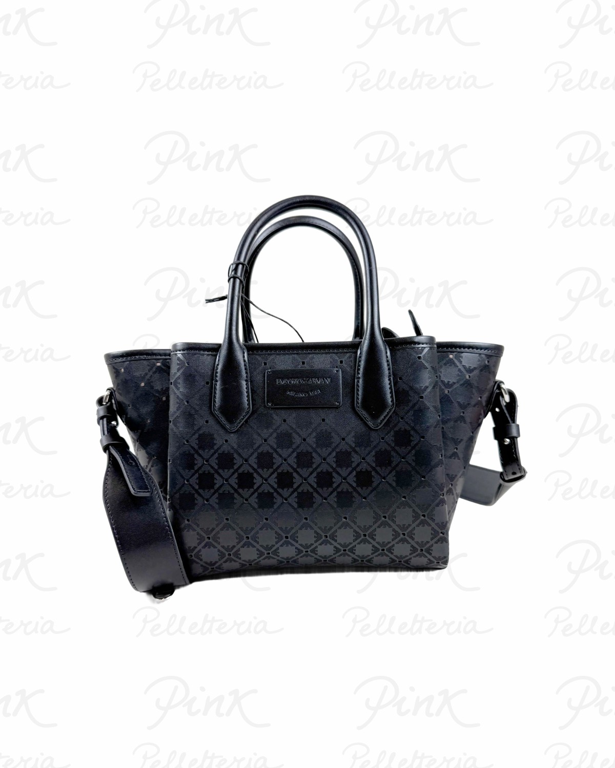 EMPORIO ARMANI Odette Tote S Woman EW002328-AF25207-MC201 NeroNudo