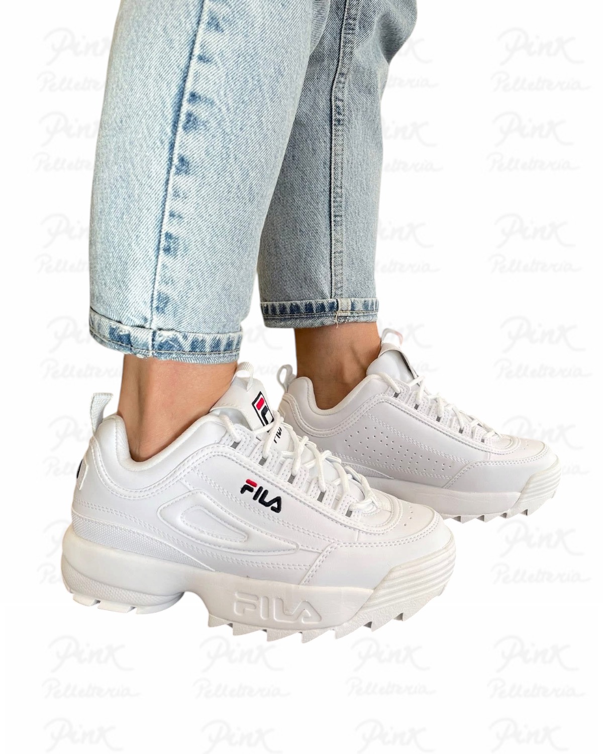 FILA Disruptor Sneaker Donna 1010302-1FG White - immagine 4