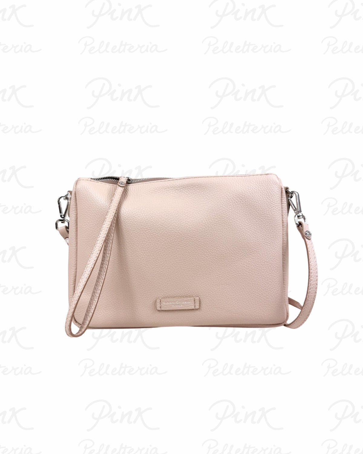GIANNI CHIARINI Nora Pouch Pochette Grande cTracolla 10225-GRN-14363 Pink Salt