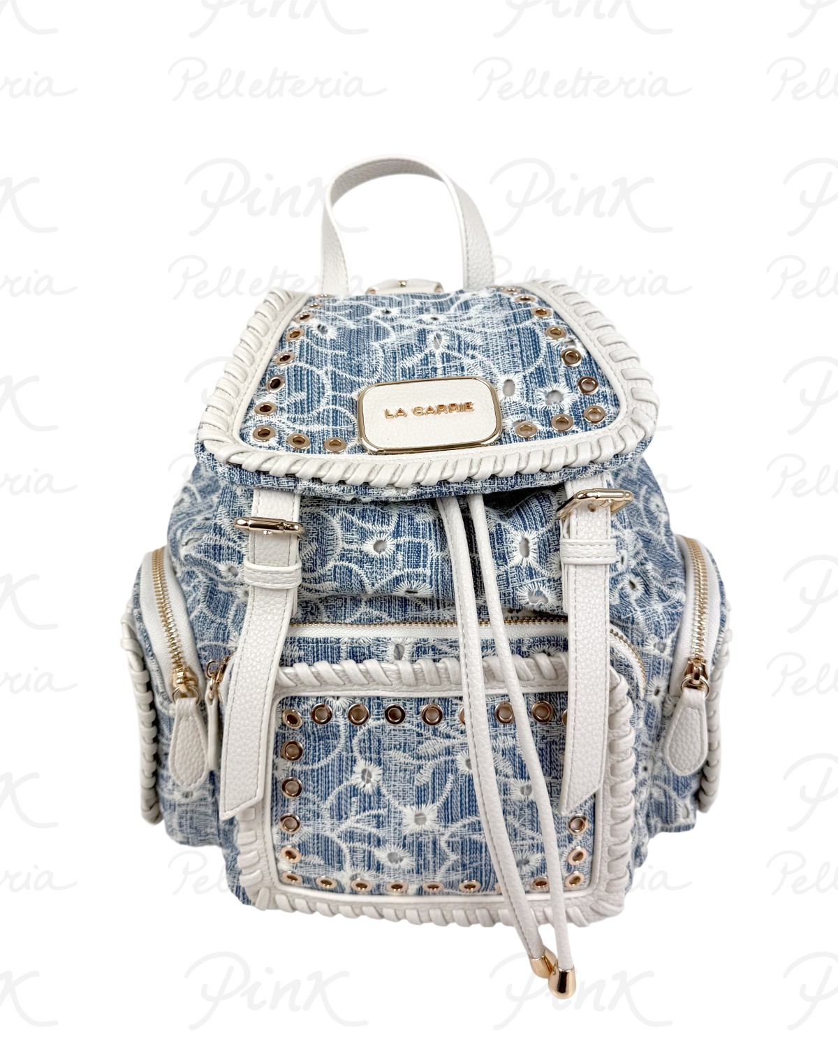 LA CARRIE Romantic Backpack 161M-ZS-340-CAS Jeans