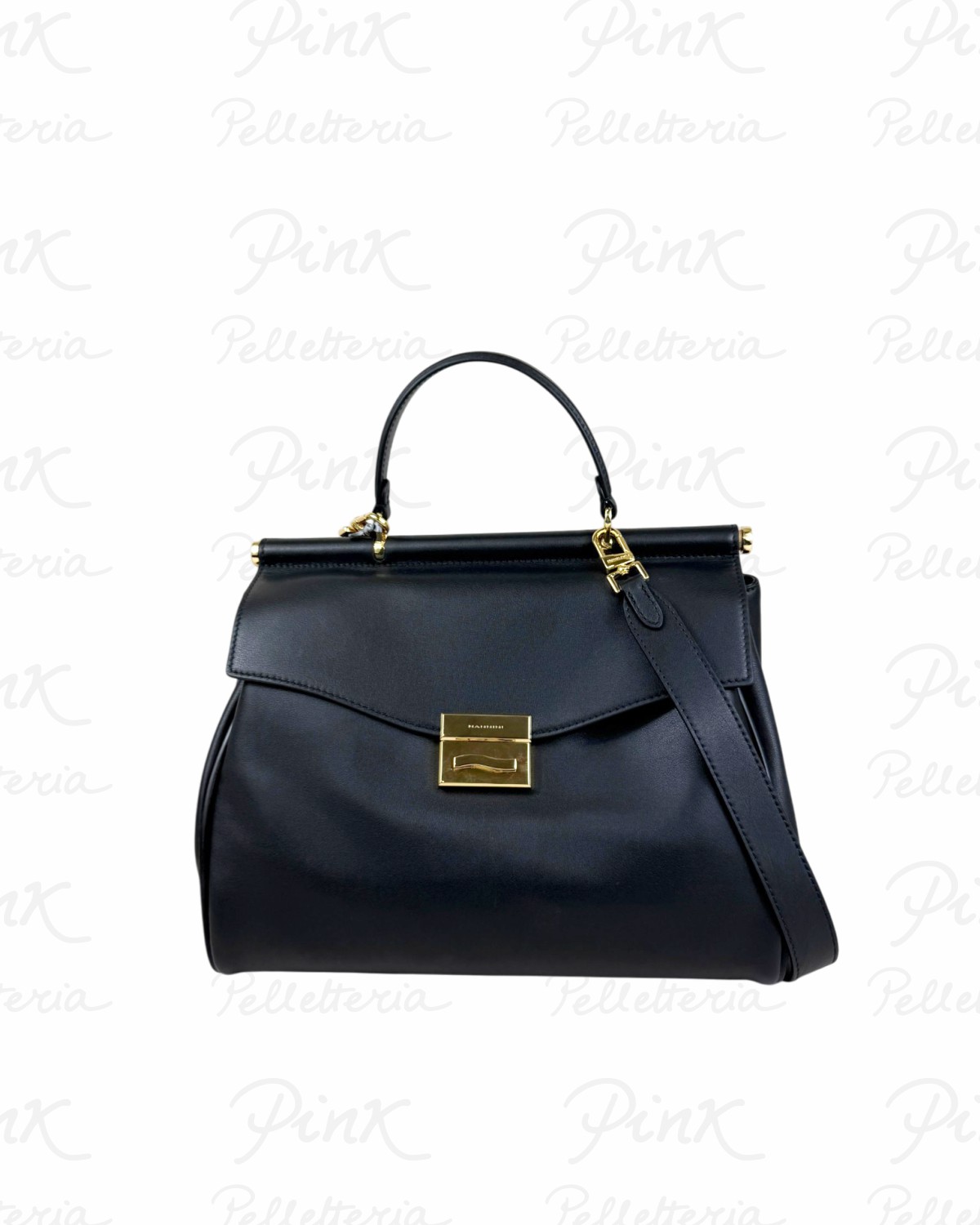 NANNINI Amira Borsa a Mano cTracolla 19105 Nero