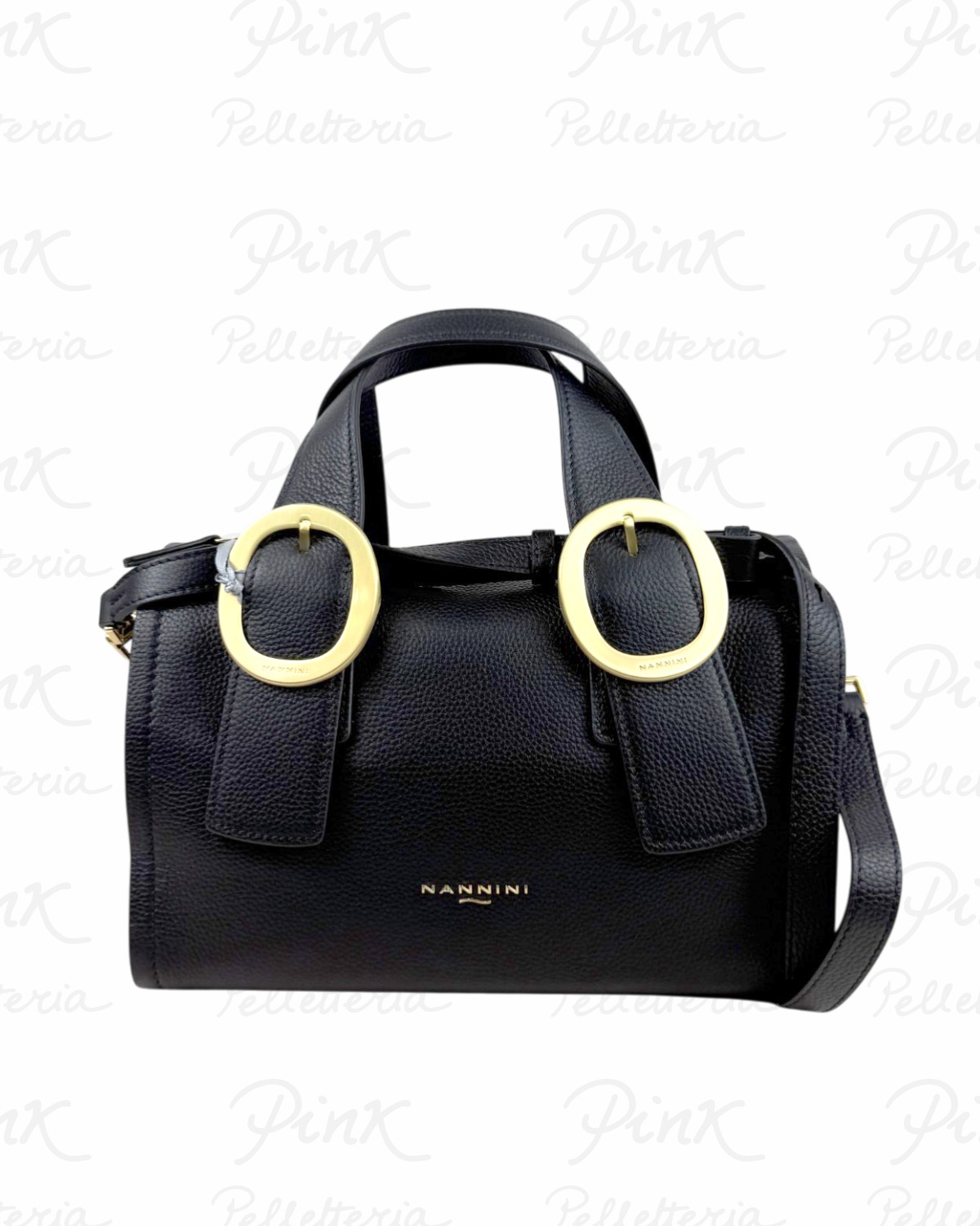 NANNINI Greta Borsa a Mano cTracolla 19406 Nero