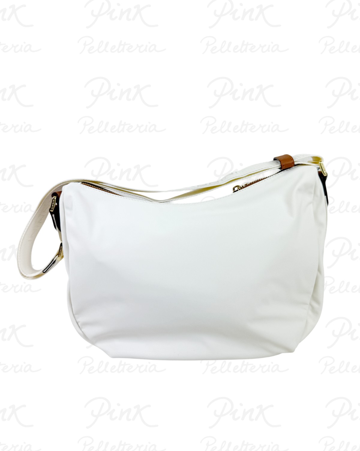 NANNINI Liberty Tracolla 18243 Off-WhiteCuoio