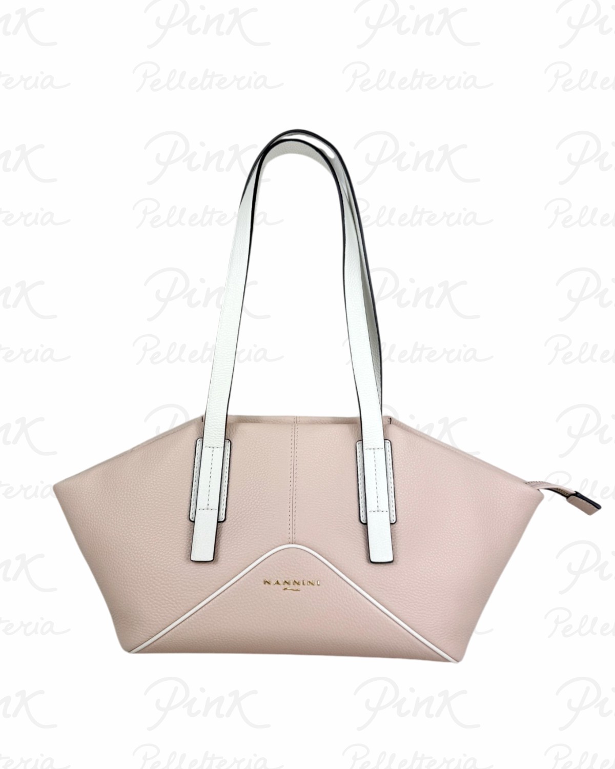 NANNINI Ruth Borsa a Spalla 19012 Off WhiteCipria