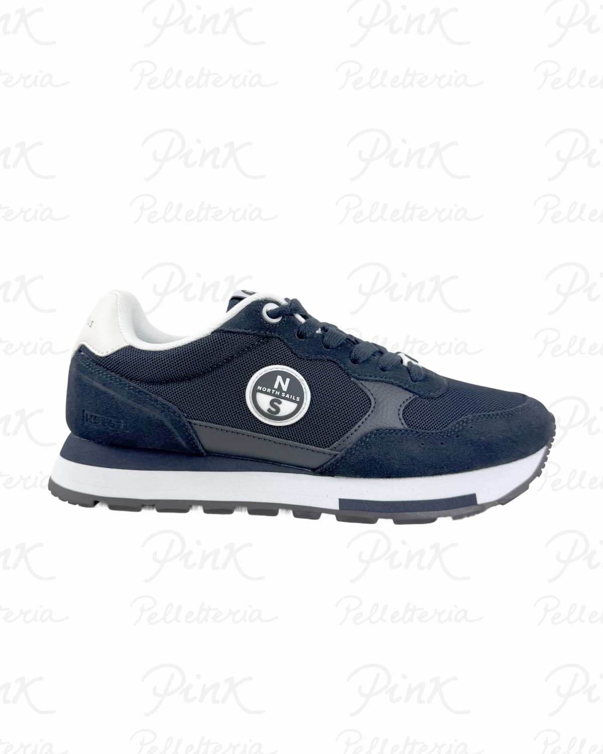 NORTH SAILS .Route 836 Sneaker Uomo M-NS25M114 Navy/White