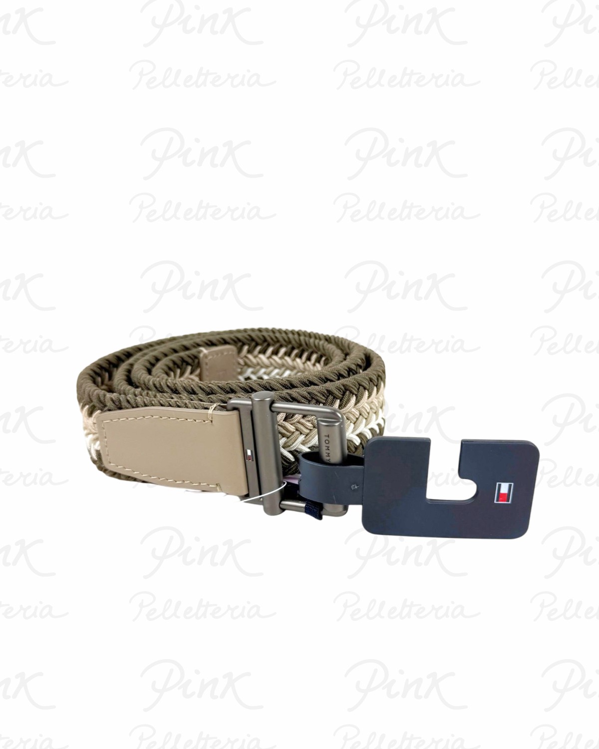 TOMMY HILFIGER Man Roller Cintura Buckle Webbing AM0AM14187-ACI