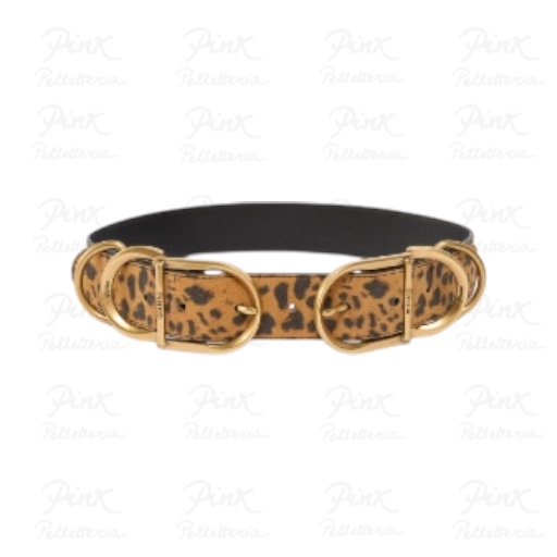 PINKO Hippolita Bustino Maculato 104793-A32A-M35Q Marrone/Antique Gold