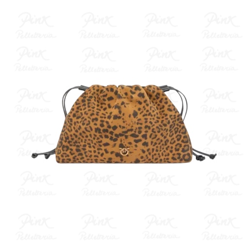 PINKO Mini Clutch Maculato 105907-A32A-M35Q Marrone/Antique Gold
