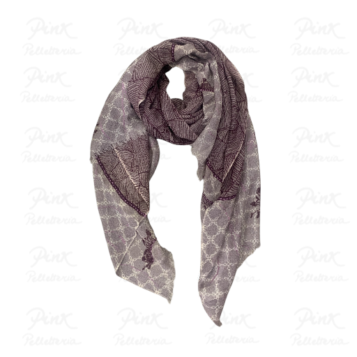 PYAAR Ciglia Sciarpa Stampata e Ricamata 61260018-0017