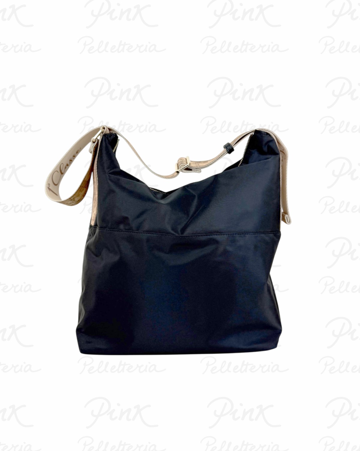 ALVIERO MARTINI PRIMA CLASSE Breeze Nylon Sottospalla Hobo LE46-9762-0001 Nero
