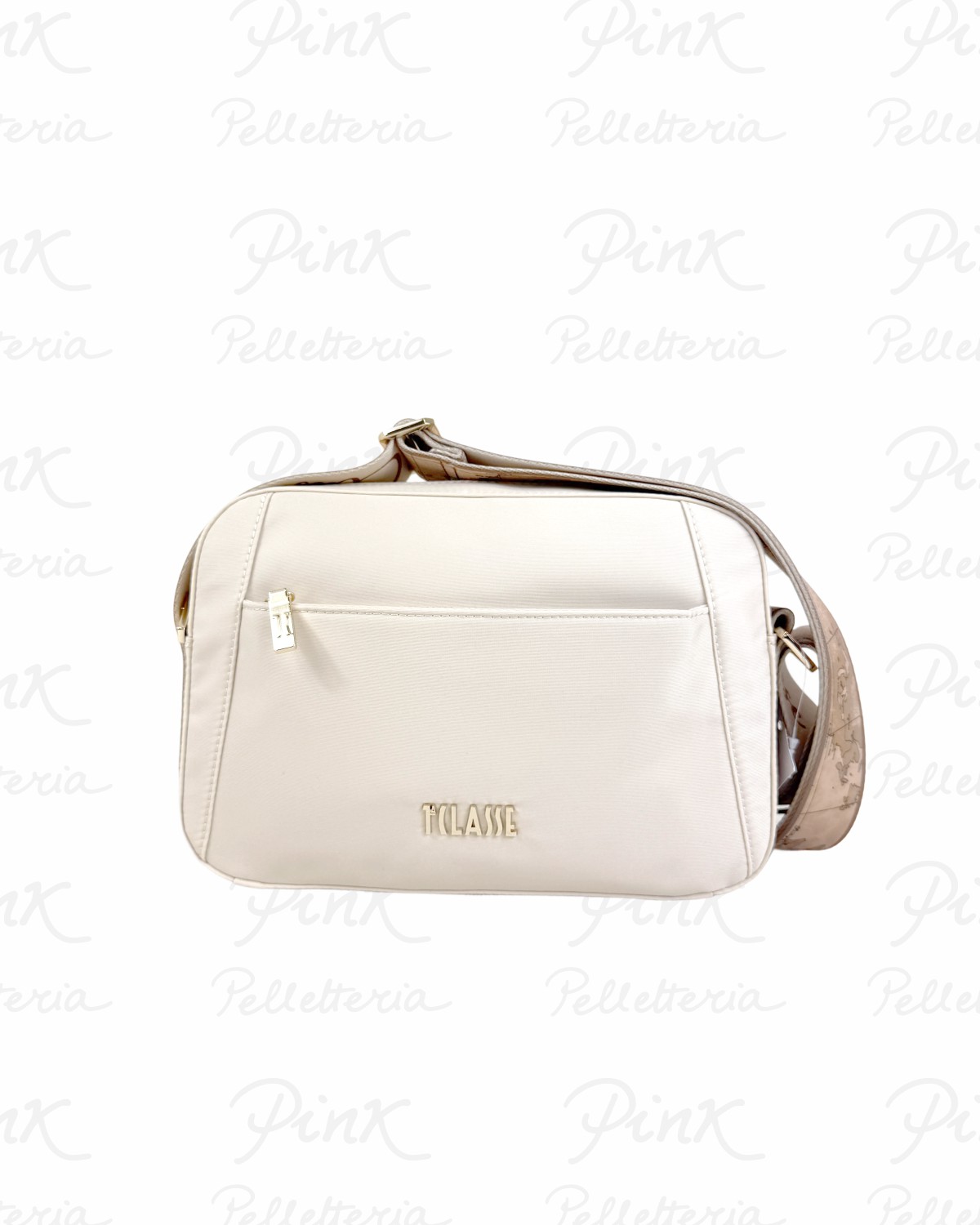 ALVIERO MARTINI PRIMA CLASSE Breeze Nylon Tracolla Reporter LE47-9762-0928 Champagne