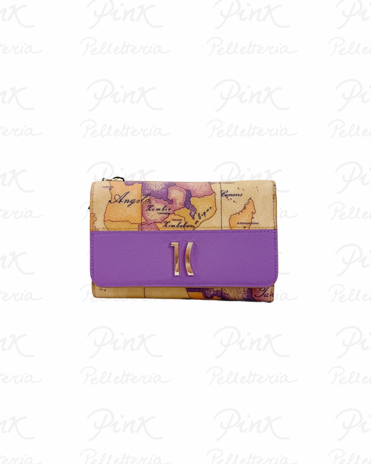 ALVIERO MARTINI PRIMA CLASSE Geo Bouganville Portafoglio Bifolder Medio PP96-9921-0261 Viola