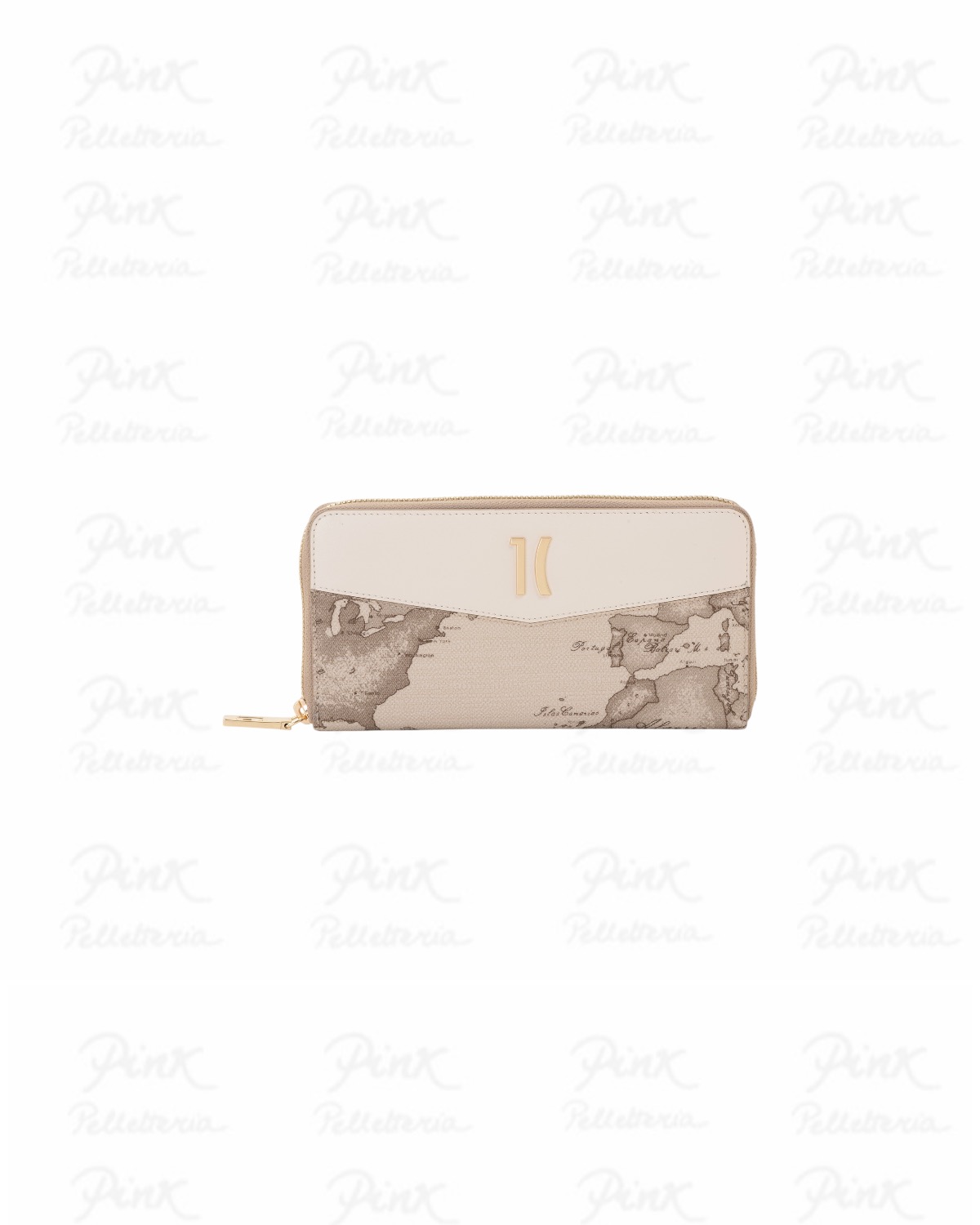 ALVIERO MARTINI PRIMA CLASSE Rituals Geo Safari Portafoglio Zip Around PP85-9398-0937 Rafia