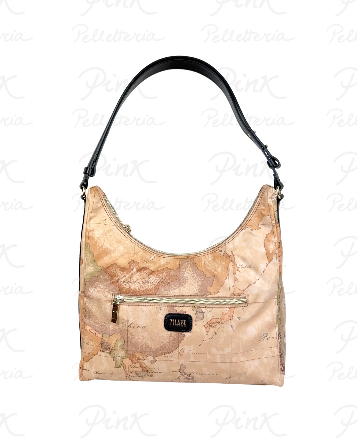 ALVIERO MARTINI PRIMA CLASSE Soft Petals Sottospalla Hobo LE58-S578-0001 Nero