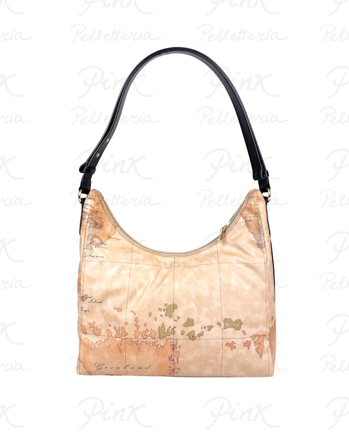 ALVIERO MARTINI PRIMA CLASSE Soft Petals Sottospalla Hobo LE58-S578-0001 Nero