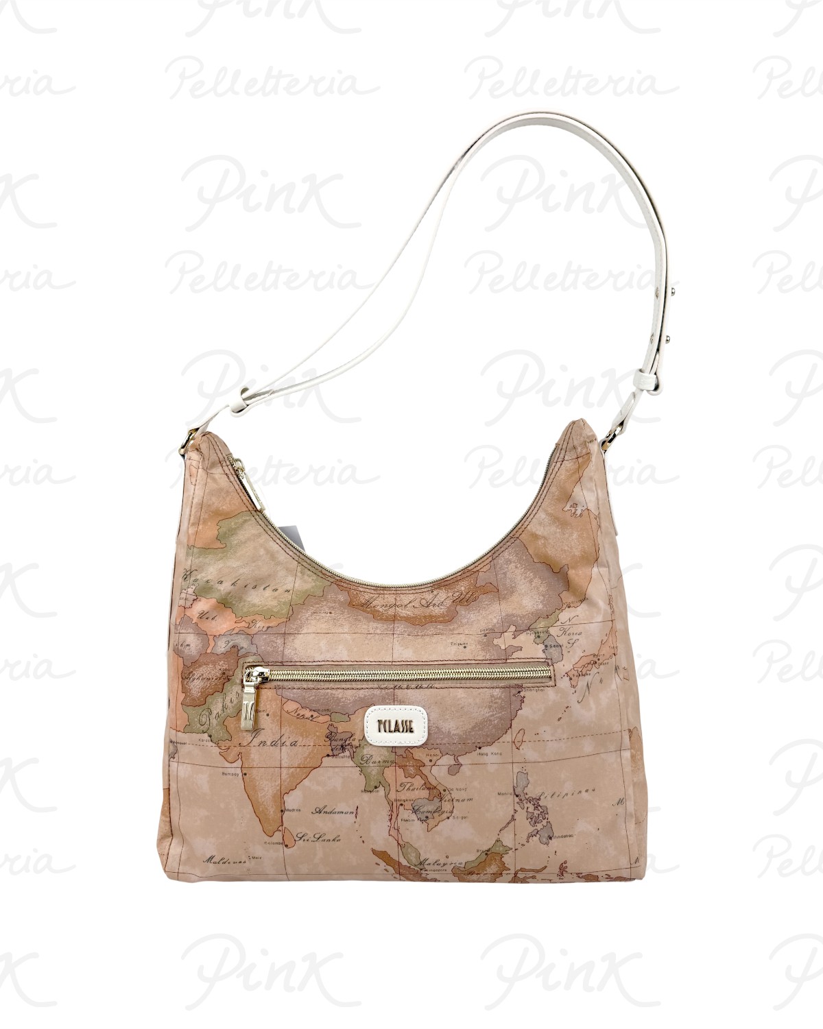 ALVIERO MARTINI PRIMA CLASSE Soft Petals Sottospalla Hobo LE58-S578-0905 Avorio