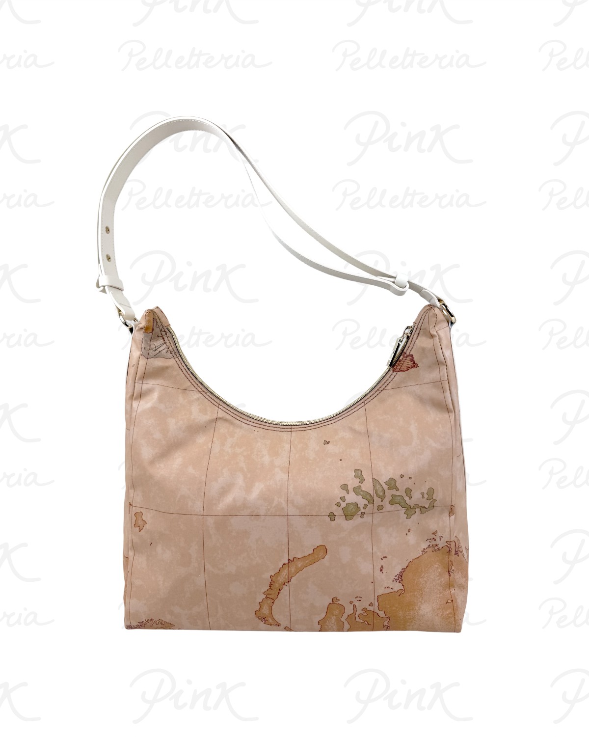 ALVIERO MARTINI PRIMA CLASSE Soft Petals Sottospalla Hobo LE58-S578-0905 Avorio