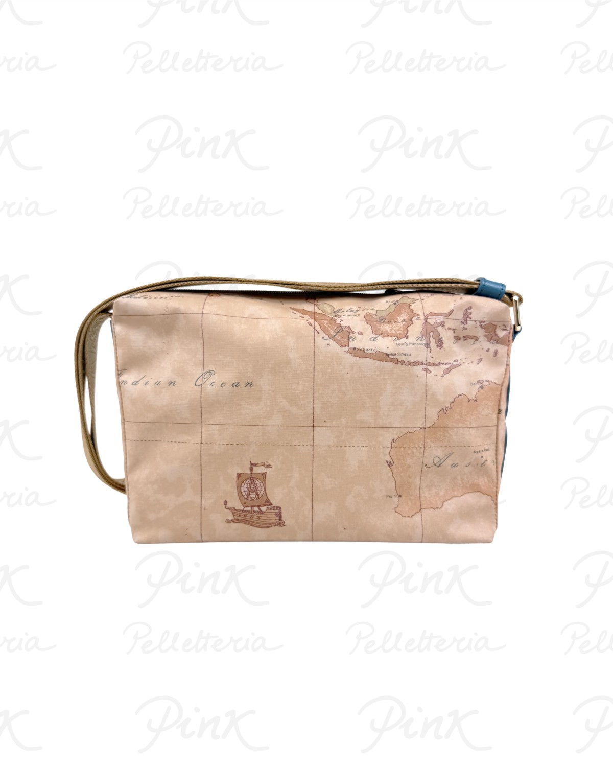 ALVIERO MARTINI PRIMA CLASSE Soft Petals Tracollina LE56-S578-0136 Blu Pacifico