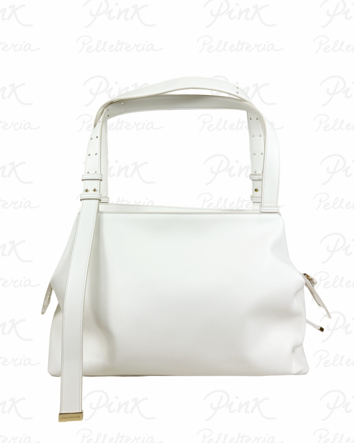 ARMANI EXCHANGE Alice Shopping M Woman XW002603-AF19902-U0011 Off White