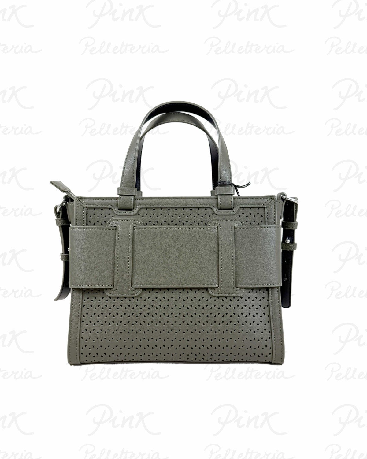 ARMANI EXCHANGE Susy Laser Cut Tote M Woman XW000392-AF22626-U7043 Savanna