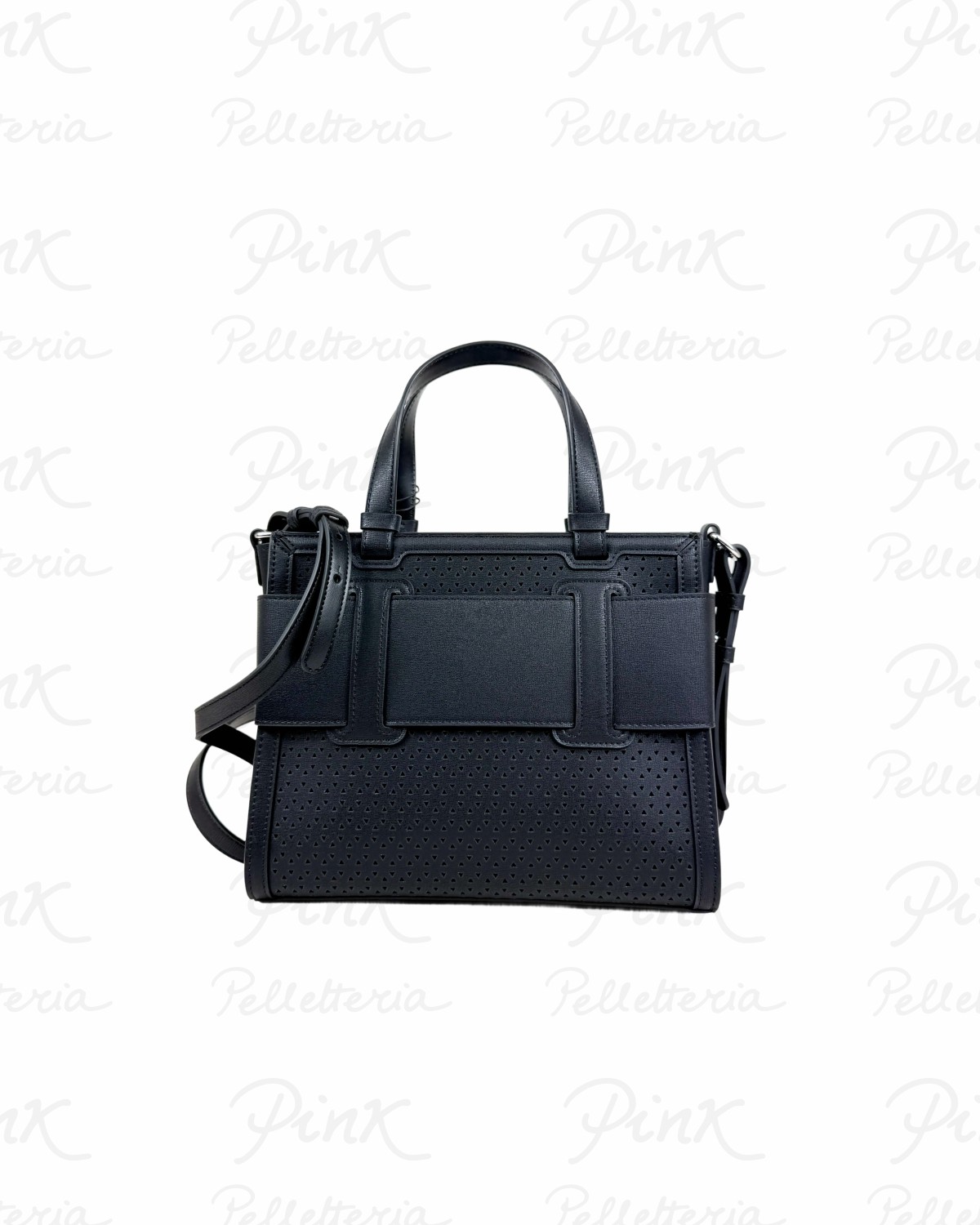 ARMANI EXCHANGE Susy Laser Cut Tote M Woman XW000392-AF22626-UC001 Black